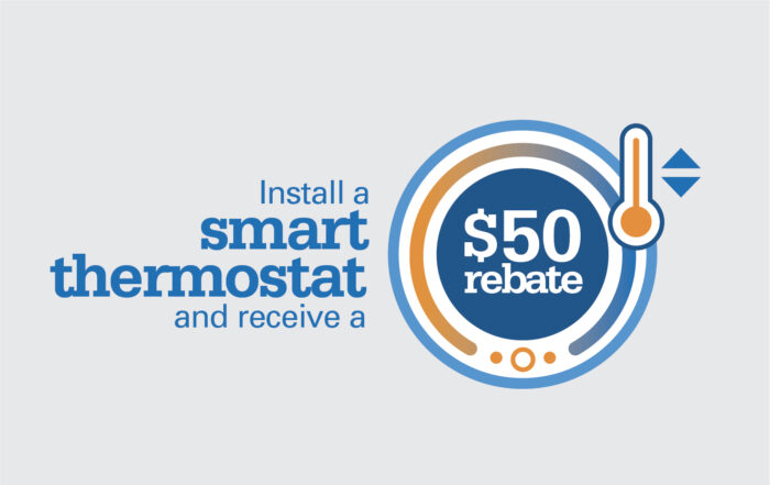 Rebate for qualifying smart thermostat